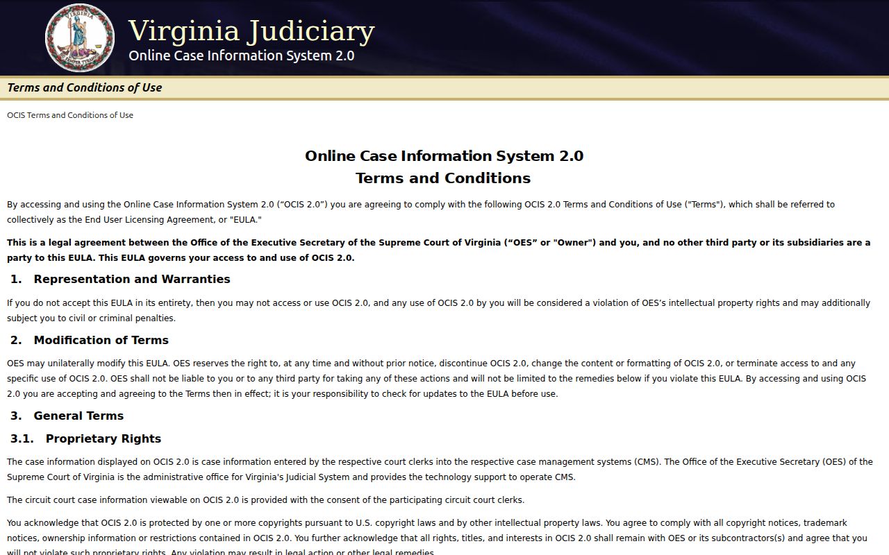 Henry County traffic warrant search: Virginia public court case search, not a live warrant roster
