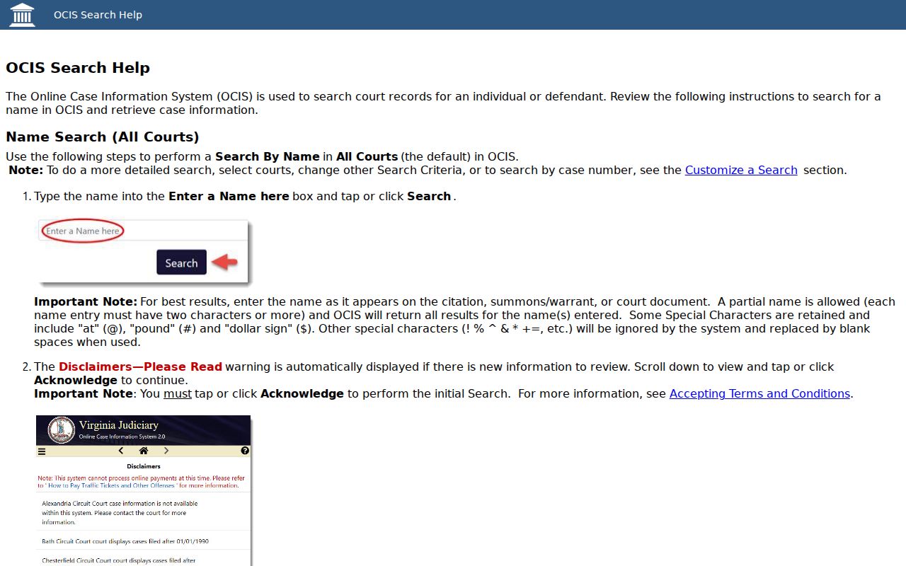 Henry County traffic warrant information: use a sanitized example, not private case data