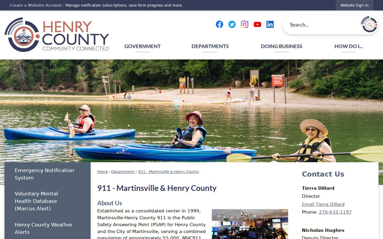 Henry County warrant records: 911 and internal dispatch context, not a public search